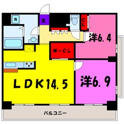 アーバンポイント高崎（高崎市元紺屋町）の物件間取画像